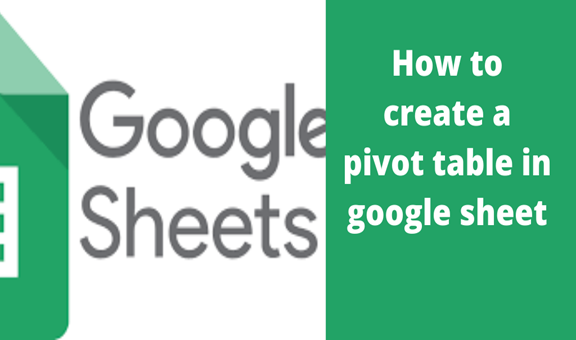 How To Run A Pivot Table In Google Sheets