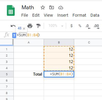 How to do math in google sheets - Sheets Tutorial