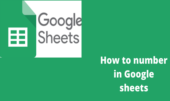 Read more about the article How to number in Google sheets